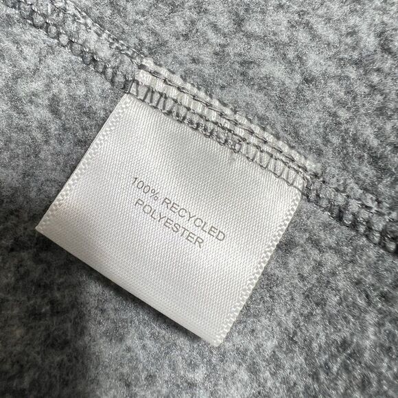 Peter Millar Crown Fleece Full Zip Sweater LG Gale Performance Gray MF23K63 $160 - Picture 13 of 14